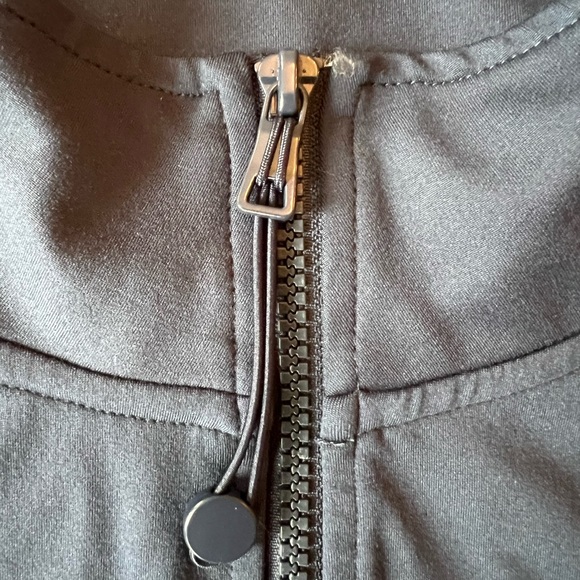 NWOT TA Tracy Anderson G.I.L.I. Zip Front Peplum Jacket - Picture 5 of 7